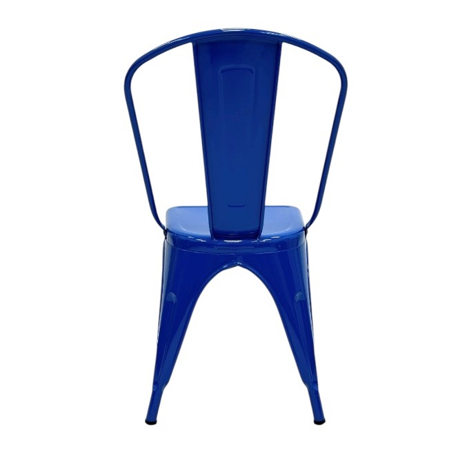 Blue Tolix Style Chairs Blue Tolix Style Chairs