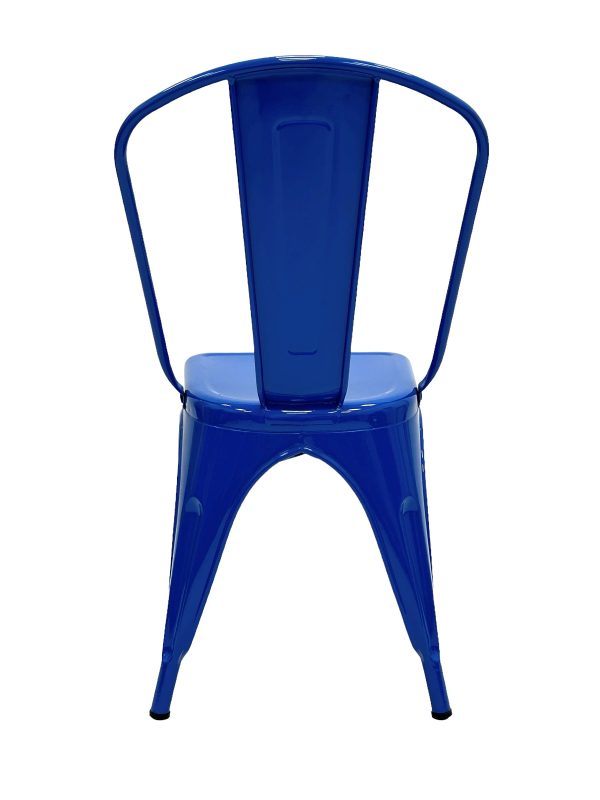 Blue Tolix Style Chairs