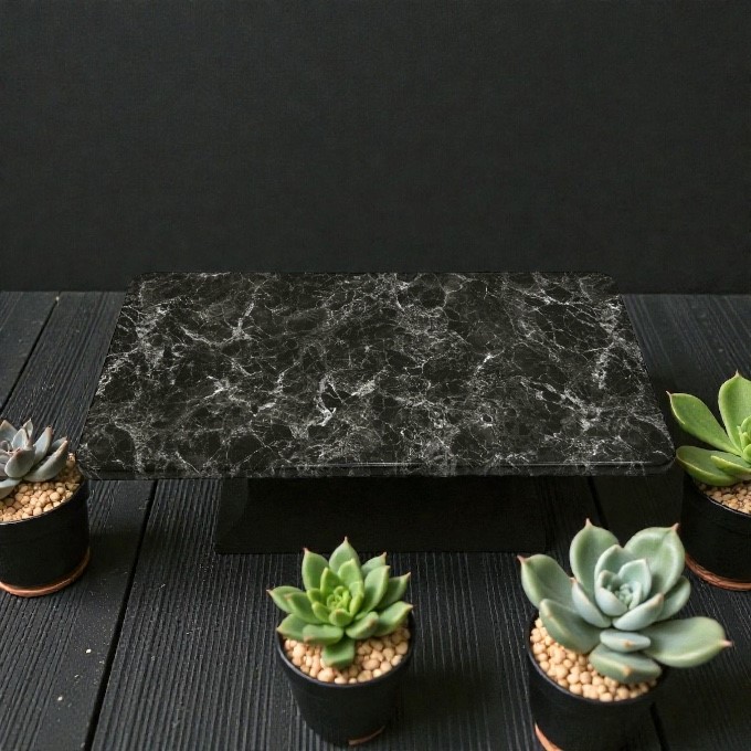 Marble Effect Coffee Table - BE Furniture Sales