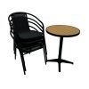GS-N8TR37X4 4 Outdoor Cafe Furniture Set