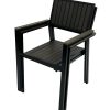 BE-H2CC Chair 8 Deluxe Garden Stacking Chairs