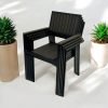 BE-H2CC Chair X3 Deluxe Garden Stacking Chairs