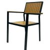 H-2C T Chair 2 Deluxe Stacking Garden Chairs