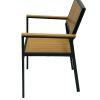 H-2C T Chair 4 Deluxe Stacking Garden Chairs