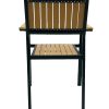 H-2C T Chair 5 Deluxe Stacking Garden Chairs