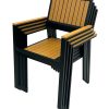 H-2C T Chair 9 Deluxe Stacking Garden Chairs