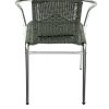 SC-020G 5 Grey Rattan Bistro Chairs