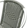 SC-020G 6 Grey Rattan Bistro Chairs