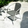 SC-020G Chair Grey Rattan Bistro Chairs
