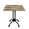 Algarve Table - Rustic Maple Top (1) Algarve Bistro Table