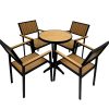 BE-H2CCX4 Set 1 Outdoor Dining Set for Four