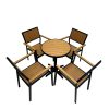 BE-H2CCX4 Set 2 Outdoor Dining Set for Four