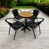 GS-N8TR37X4 Set Outdoor Cafe Furniture Set