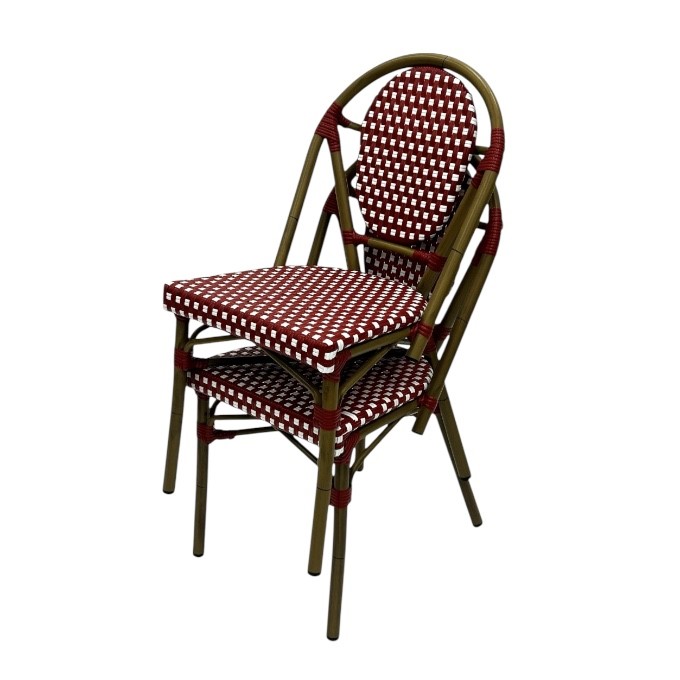 Red Paris Bistro Chairs Red Paris Bistro Chairs