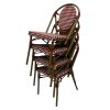 Red Paris Bistro Chairs Red Paris Bistro Chairs