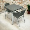 Grey Rattan Bistro Furniture Grey Rattan Bistro Furniture - BE Furniture Sales