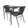 Grey Rattan Bistro Furniture Grey Rattan Bistro Furniture