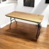 5ft Varnished Wooden Table 5ft Varnished Wooden Table - BE Furniture Sales