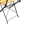 Folding Wooden Garden Bistro Set Folding Wooden Garden Bistro Set