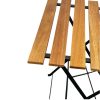 Folding Wooden Garden Bistro Set Folding Wooden Garden Bistro Set