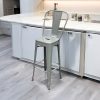 Grey Metal Tolix Counter Stools Grey Metal Tolix Counter Stools - BE Furniture Sales