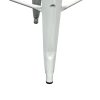 Grey Metal Tolix Counter Stools Grey Metal Tolix Counter Stools