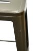 Bronze Metal Tolix Stools Bronze Metal Tolix Stools