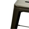 Bronze Metal Tolix Stools Bronze Metal Tolix Stools