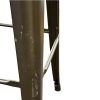 Bronze Metal Tolix Stools Bronze Metal Tolix Stools