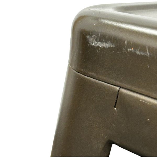 Bronze Metal Tolix Stools