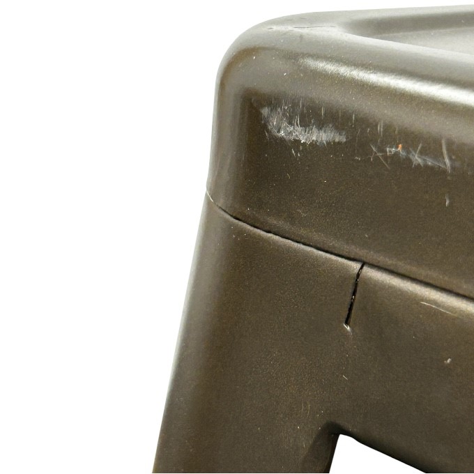 Bronze Metal Tolix Stools