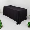 Black 70 x 108 Tablecloth Black 70 x 108 Tablecloth - BE Furniture Sales