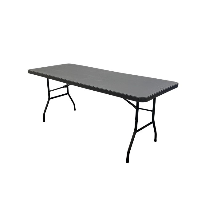 Black Plastic Catering Table Black Plastic Catering Table