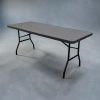 Black Plastic Catering Table Black Plastic Catering Table