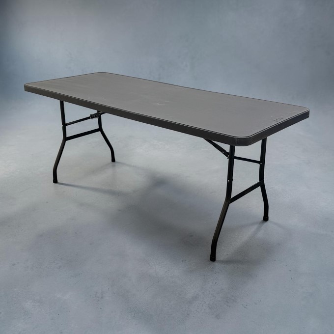 Black Plastic Catering Table Black Plastic Catering Table