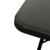 Black Plastic Catering Table Black Plastic Catering Table