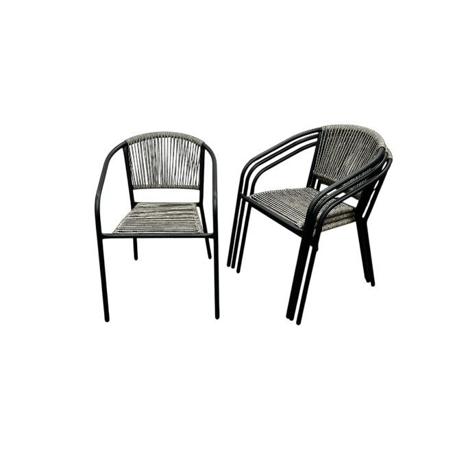 Rattan Garden Rope Chairs