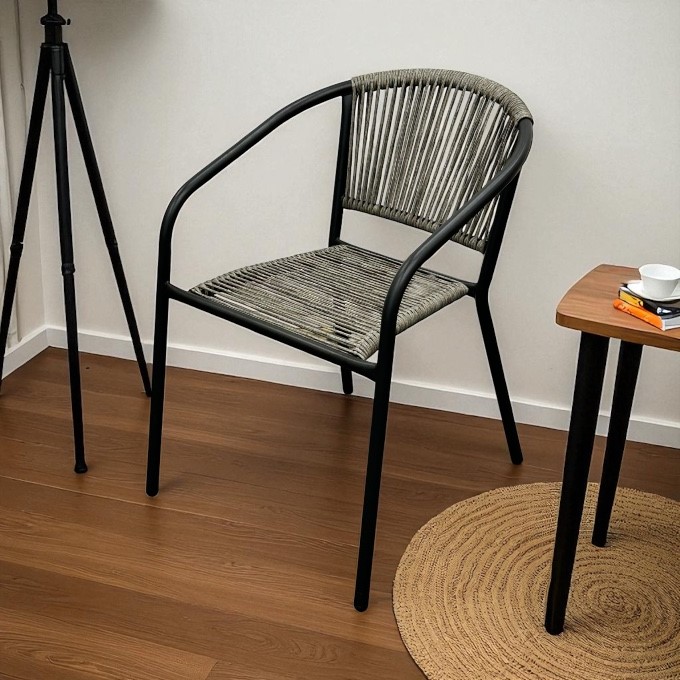 Rattan Garden Rope Chairs