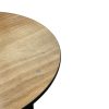 2ft6 Varnished Round Table 2ft6 Varnished Round Table