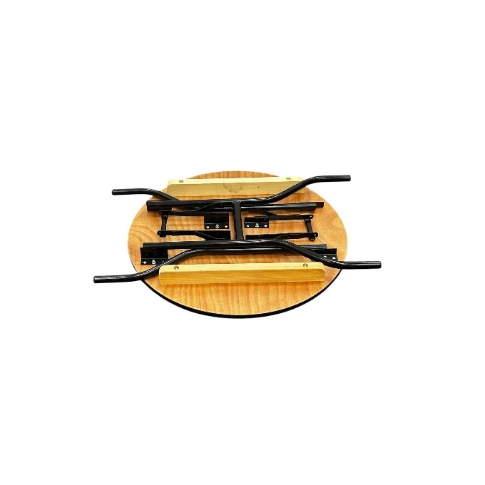 2ft6 Varnished Round Table