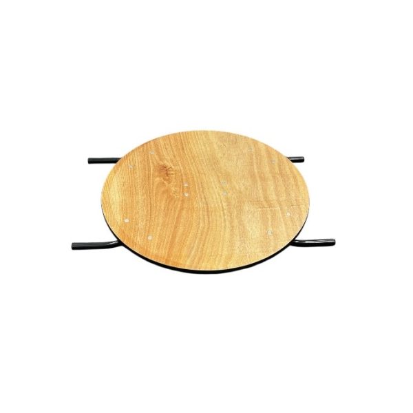 2ft6 Varnished Round Table