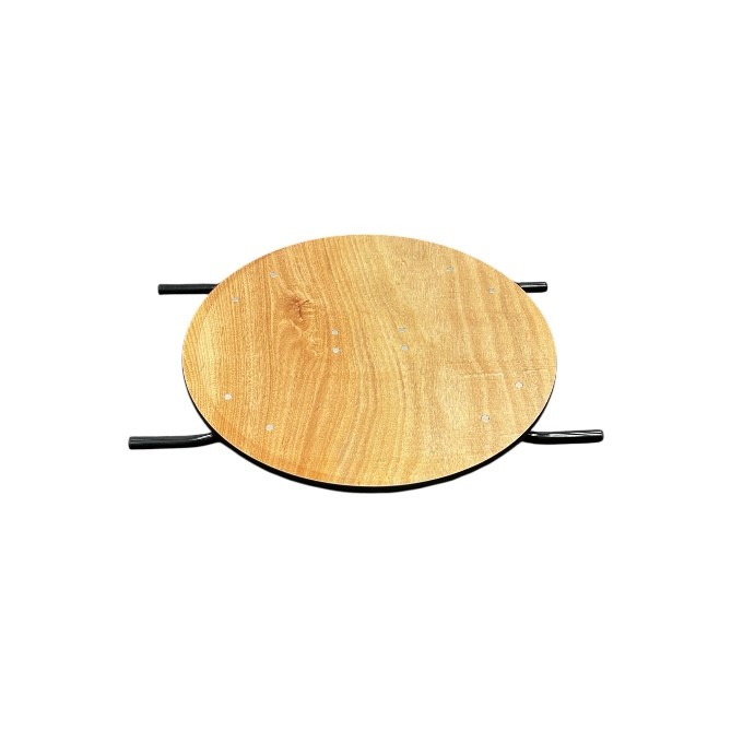 2ft6 Varnished Round Table