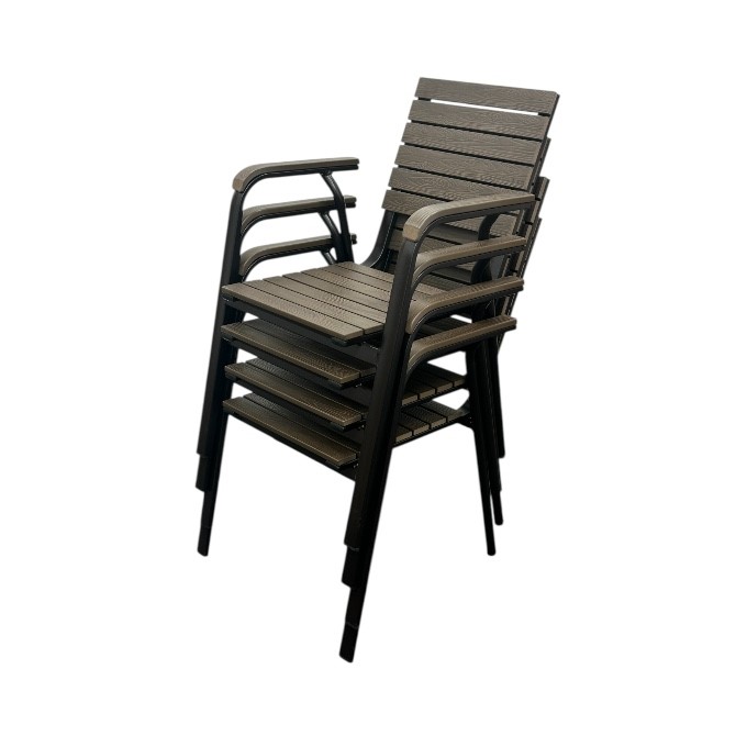 Durawood Stackable Garden Chairs Durawood Stackable Garden Chairs