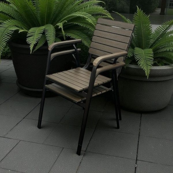Durawood Stackable Garden Chairs