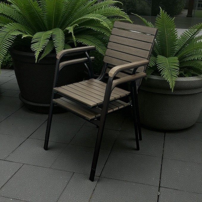 Durawood Stackable Garden Chairs Durawood Stackable Garden Chairs
