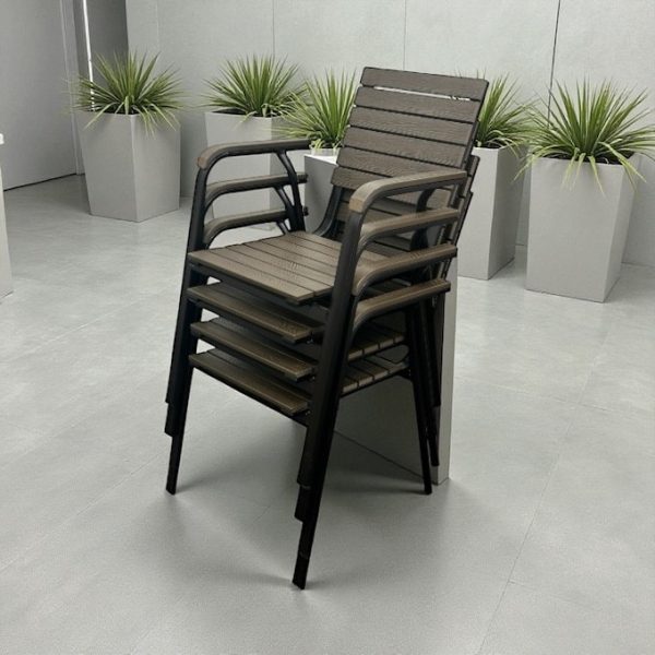 Durawood Stackable Garden Chairs