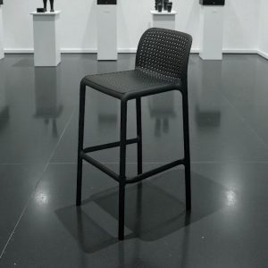 Black Plastic Bar Stool - BE Furniture Sales