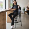 Black Plastic Bar Stool Black Plastic Bar Stool