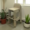 Beige Stacking Bar Stools Beige Stacking Bar Stools
