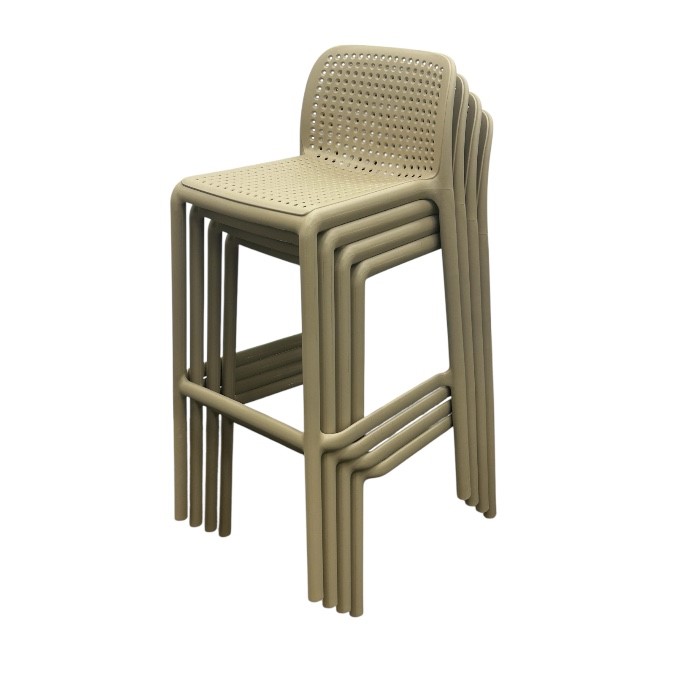 Beige Stacking Bar Stools Beige Stacking Bar Stools